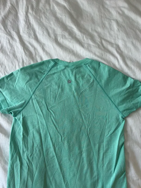 Lululemon Teal Green Swiftly Tech Top - Image 2