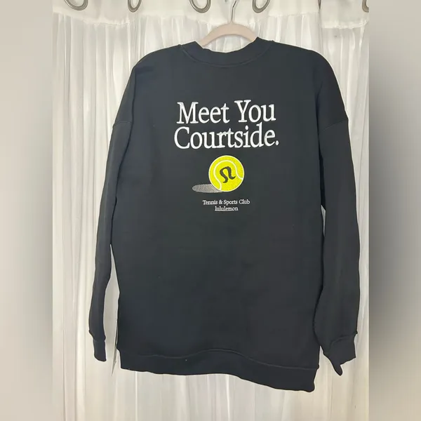 NWT!! Lululemon Meet You Courtside Size Large Sweatshirt - Image 2