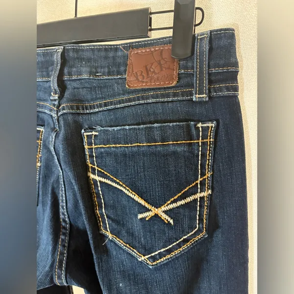 Womens‎ BKE Buckle Bootcut Taylor Denim Jeans Size 27 EUC 535 - Image 5