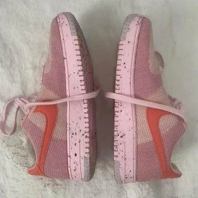 Nike Pink  Air Force 1 Low Crater Flyknit - Image 4