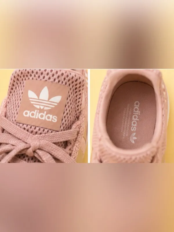 Adidas Originals Women's Swift Run size 9.5 TTS Ash Pearl / White lace-up - Image 5