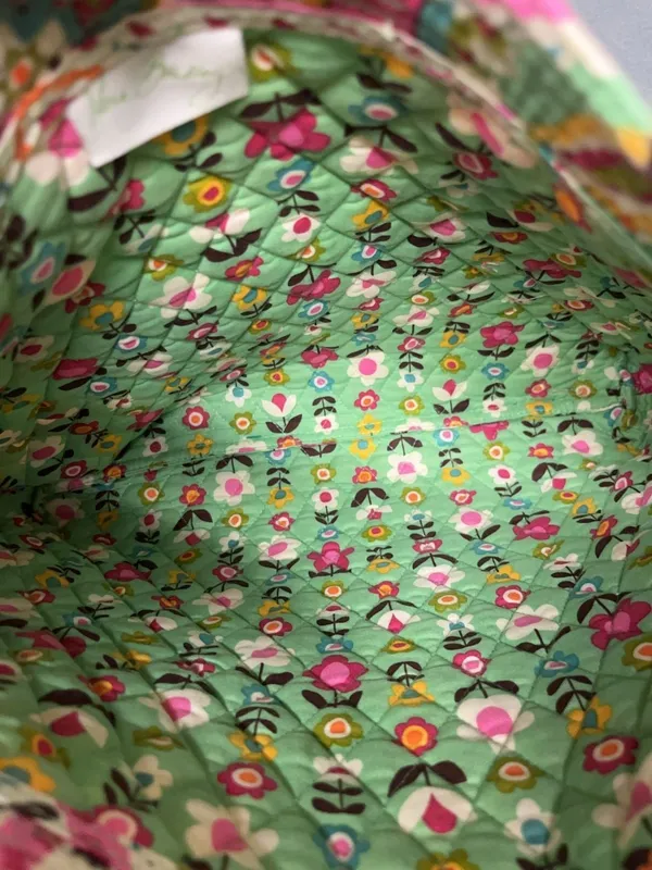 Vera Bradley Quilted Paisley Shoulder Bag - Image 8
