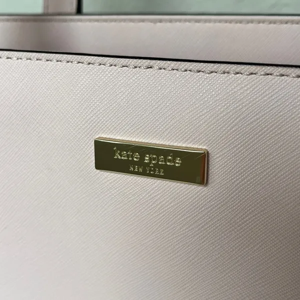 Kate Spade Light Pastel Pink Tote Purse Bag - Image 3