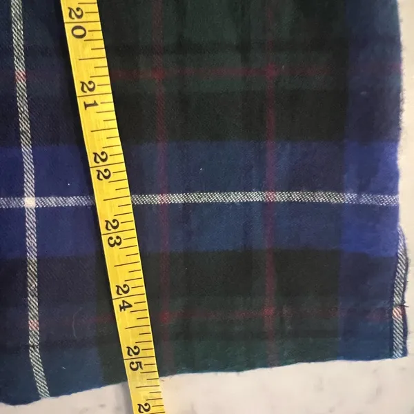L.L. Bean Women's Scotch Plaid Flannel Pajama Top Size Small New - Image 3