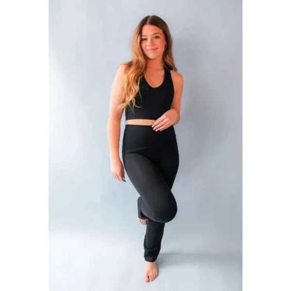 SPANX Booty Boost Flare Pants with Built-In Lift in Very Black Size Large - Image 3