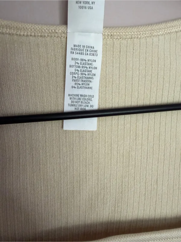 OFFLINE By Aerie Seamless Cable Square Neck Top Small - Image 5
