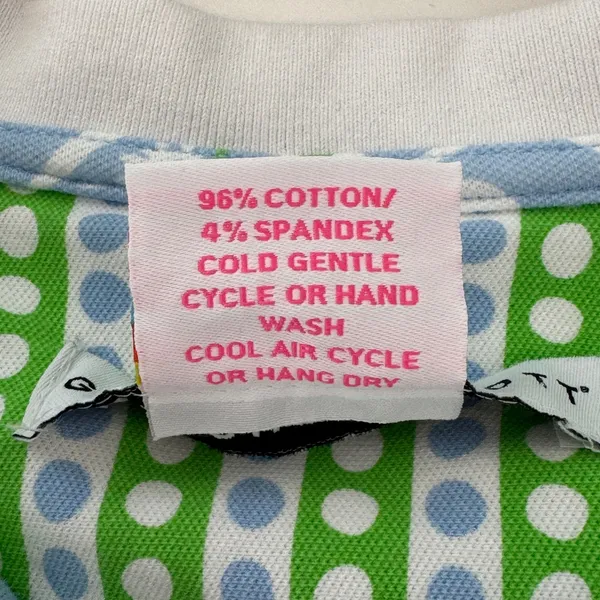 Gretchen Scott Serve It Up Dress XL Blue Green Flora Periwinkle Preppy Coastal - Image 11