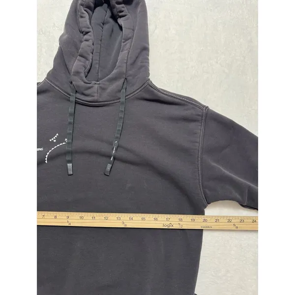 On Cloud Running Women's Hoodie Black Pocket Swiss Engineering Pullovers Size Xs - Image 10