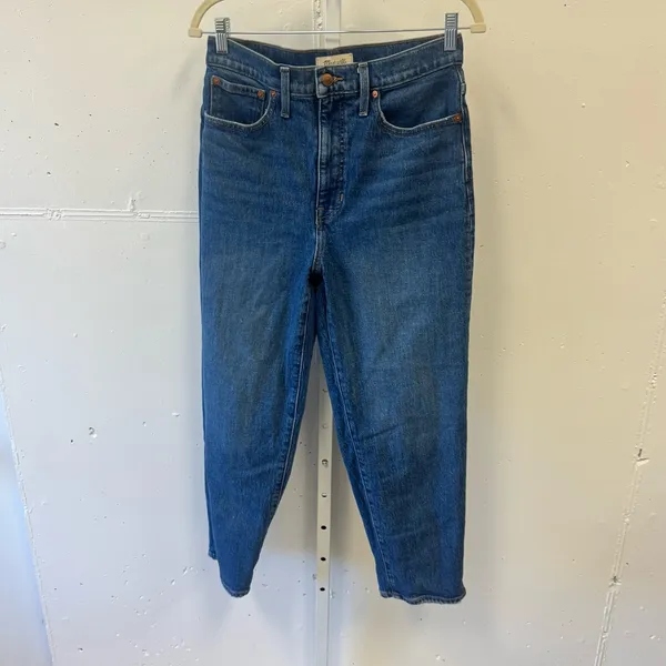 Madewell Balloon Jeans‎ in Ellisboro Wash Denim Medium Wash High Waist W28 NG265 - Image 3