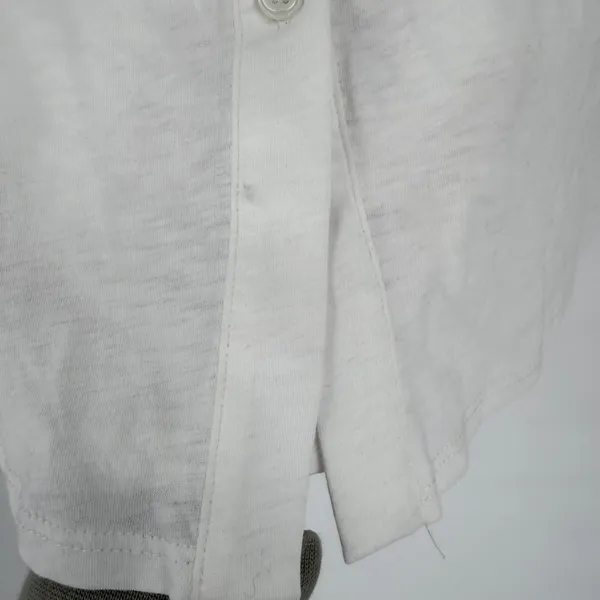 Tizzie Crochet Lace Blouse Women‎ Small White Bell Sleeve Boho Cottagecore Top - Image 14