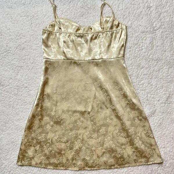 Princess Polly Champagne Pop Mini Dress Women’s Size 4 - Image 12