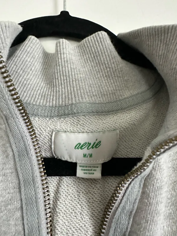 Aerie Gray Quarterzip - Image 2