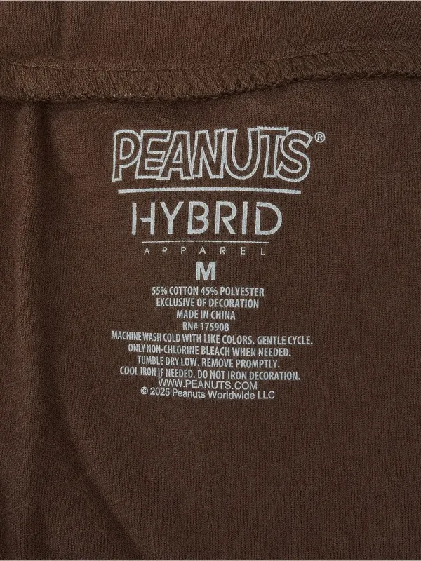 Target Peanuts Brown Athletic Shorts with Yellow Trim - Women - Image 4