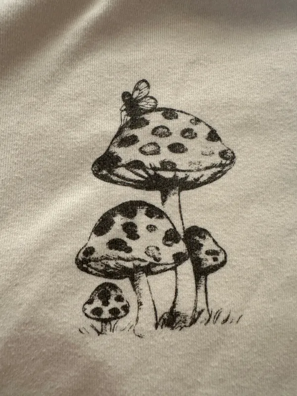 John Galt Fairy Mushroom Baby Tee - Image 2