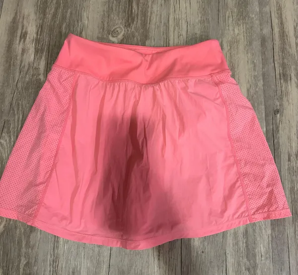 Coral Athletic Tennis Skirt - Image 2