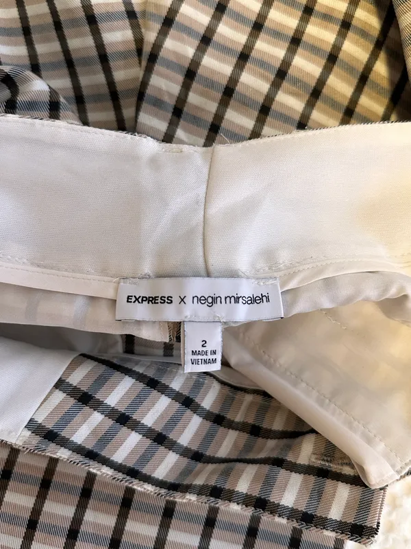 Express Plaid Trousers - Image 7