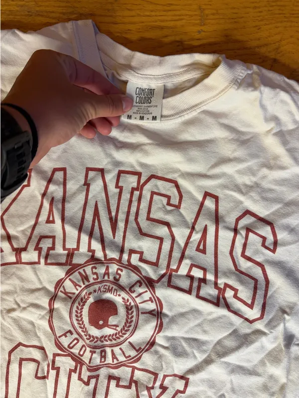 Kansas NFL City Chiefs T-Shirt - Image 2