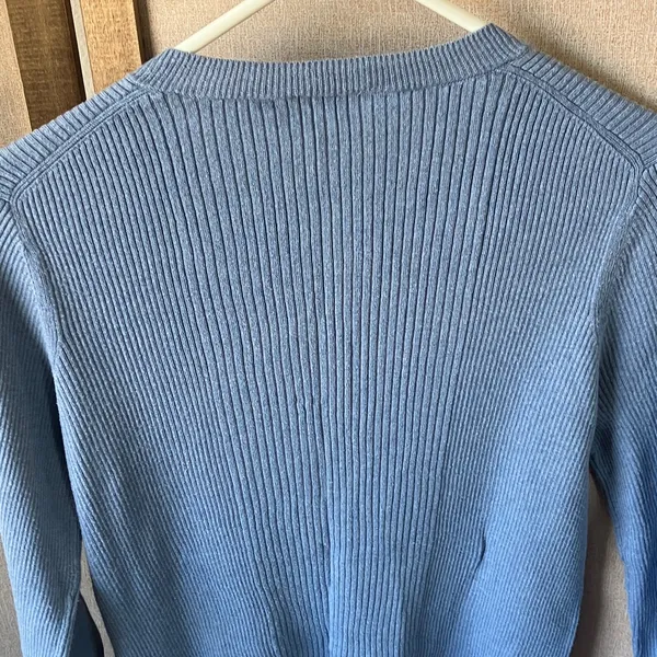 FINAL MARKDOWN Vintage GAP Light Blue Knit Sweater XL - Image 9