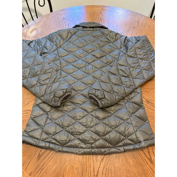 Columbia Womens TurboDown 550FP Omni-Heat Quilted Puffer Jacket Gray‎ Large - Image 8