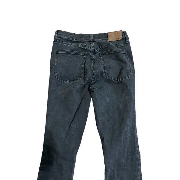 Madewell High Rise Skinny Jeans Faded Black Denim sz‎ 28 - Image 7