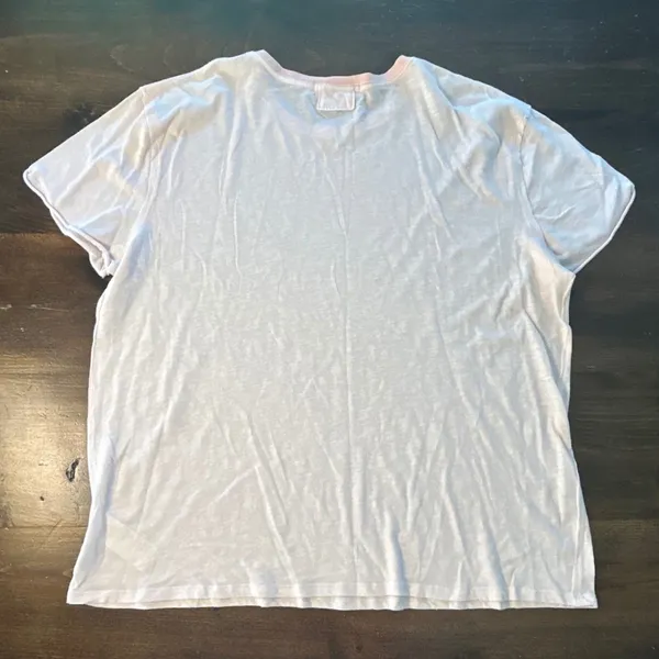 Free People We The Free T-Shirt Medium Pink Oversized Baggy Casual Lightweight - Image 4