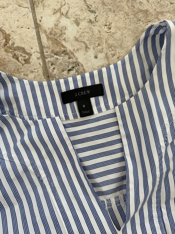 J.Crew Striped Tunic Top - Image 2