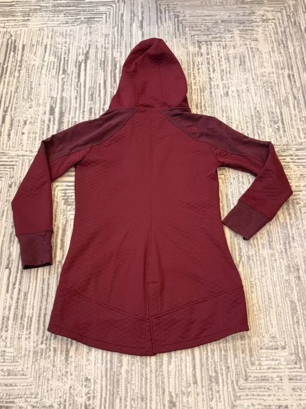 The North Face women's medium Burgundy 3/4 length coat. MSRP $225 - Image 7