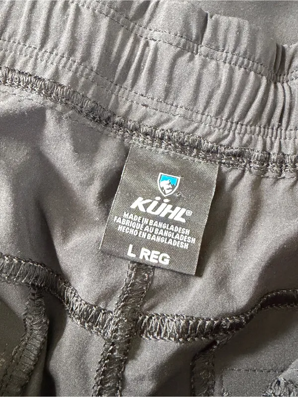 Kuhl Women’s Vantage Pants Lightweight Outdoor UPF 50+ in Black L - Image 9