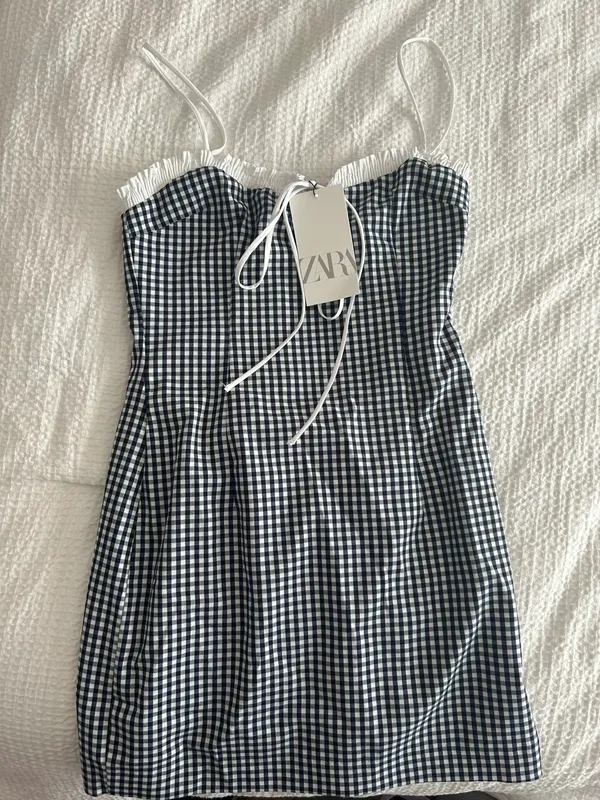 ZARA Gingham Dress - Image 2