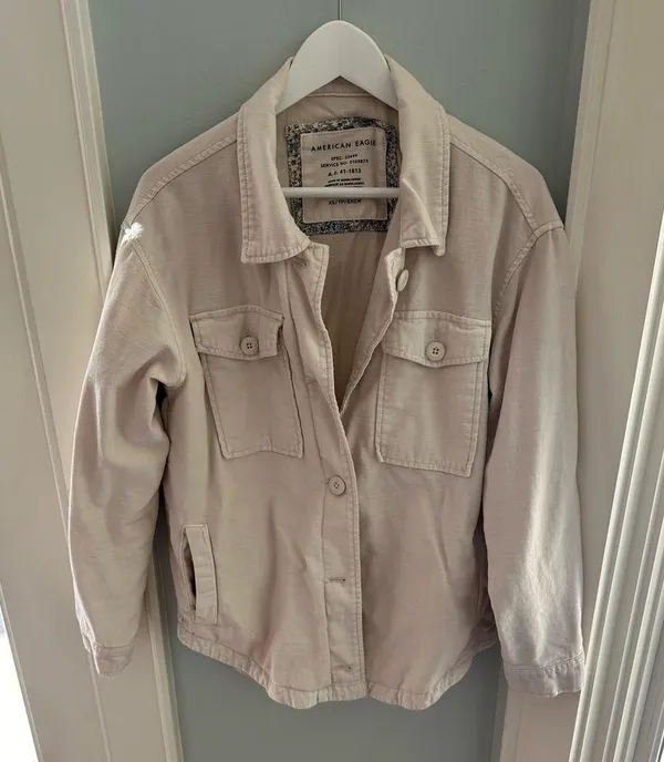 American Eagle Military Shacket (Shirt Jacket) - Image 5
