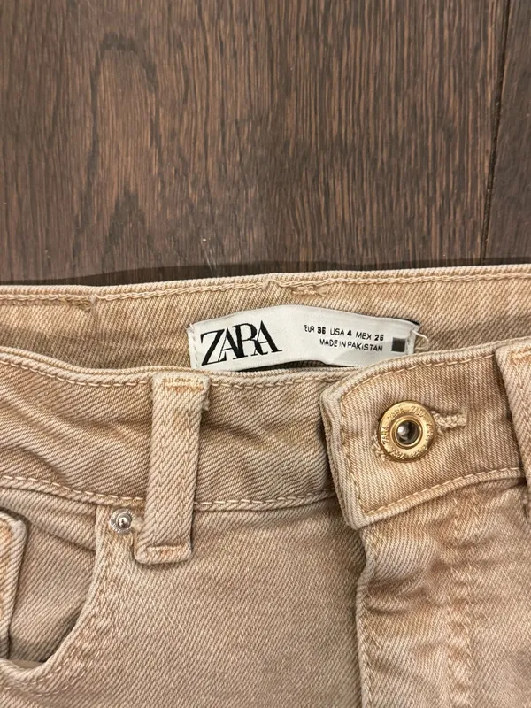 ZARA Crop Flare Jeans - Image 2