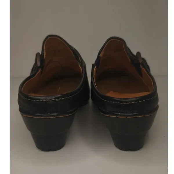 Black leather Clog by Sofft sz 8.5 - Image 4