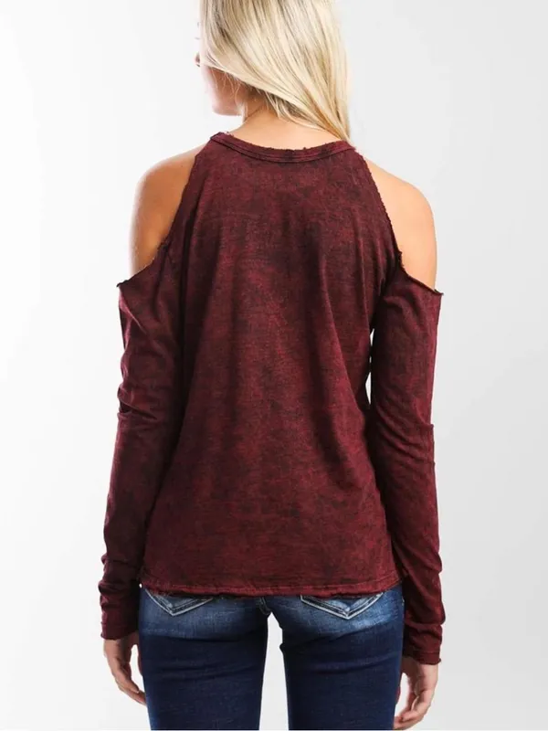 Affliction Long Sleeve Graphic Tee 'LIVE FAST' Rhinestones Y2K Grunge Mall Goth - Image 5