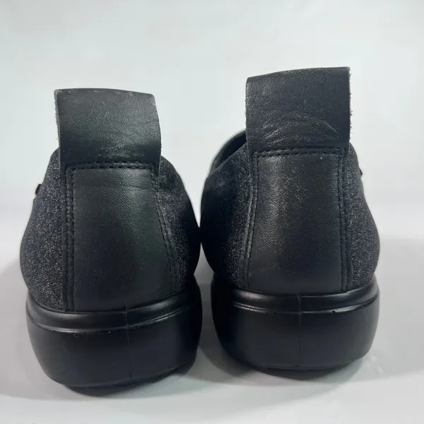 ECCO Soft 7 Gore-Tex Slip On Sneakers Women's US‎ 8 Black Waterproof Extra Width - Image 9