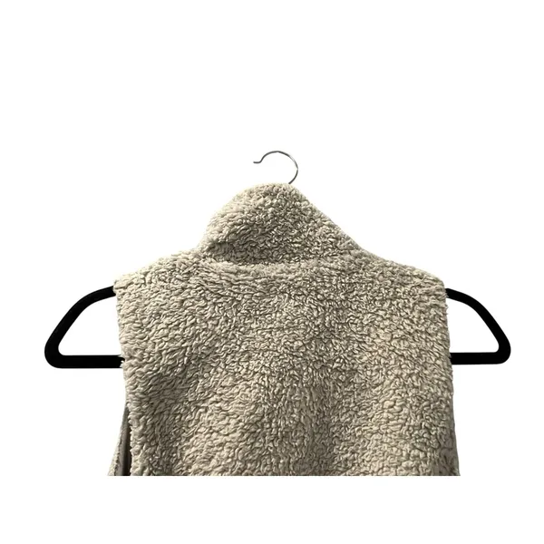 Patagonia El Cap Los Gatos Teddy Bear Vest Gray Size Small Women's Fleece Casual - Image 7