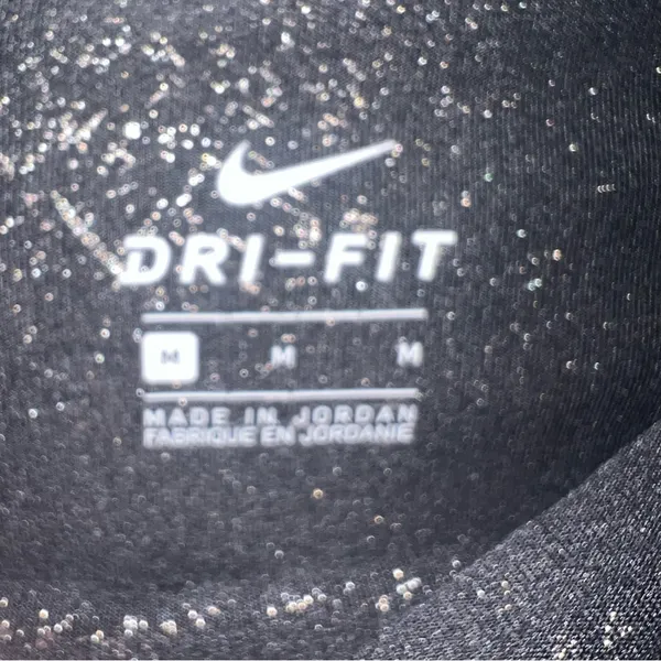 Nike Dri-FIT Gold Flecked Mesh Panel‎ Leggings Size M - Image 8