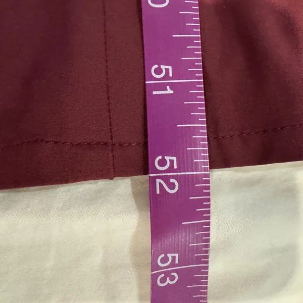 Halara Breezeful™ Midi Dress 2X Plus Amaranth Plum V Neck Short Sleeve Pockets - Image 16