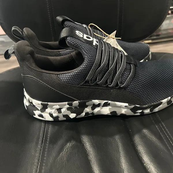 Adidas Lite Racer Adapt7 Running Black and White Sneakers size 6 - Image 5