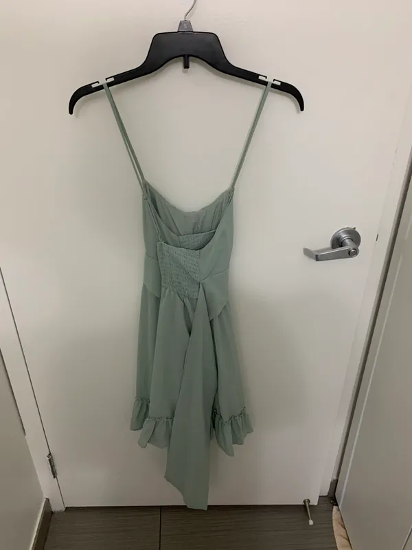Amazon Mint Green Flowy Dress - Image 4