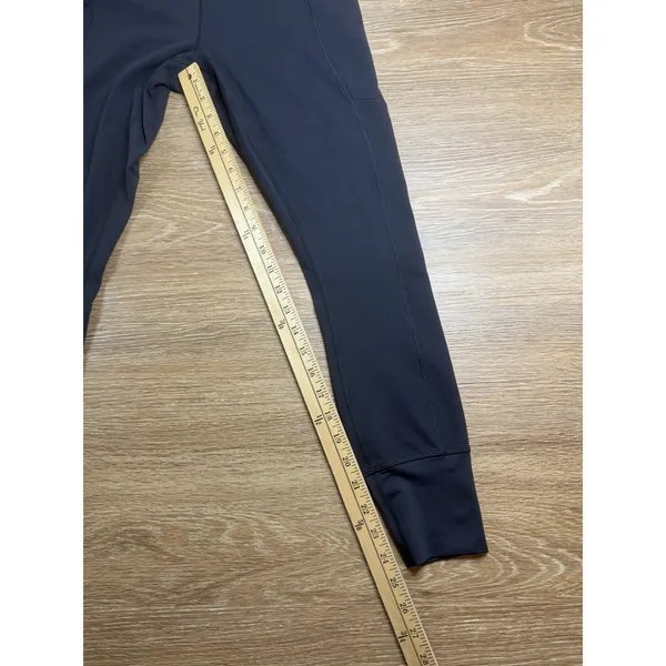 Lululemon Wunder Under Leggings Women's Est 6 Black Rib Pocket High Rise 25" - Image 6