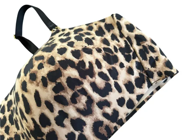 Victoria’s Secret Freedom Cloud Bra Sz XL In Leopard Print No Wire Soft Padded - Image 2