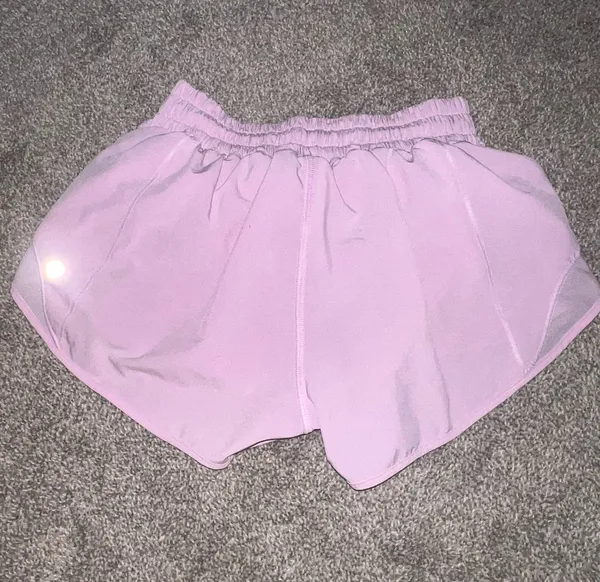 Lululemon Hot Shorts 2.5" Pink low rise size 2 - Image 2