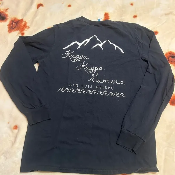 Kappa Black And White Long Sleeved Shirt - Image 2
