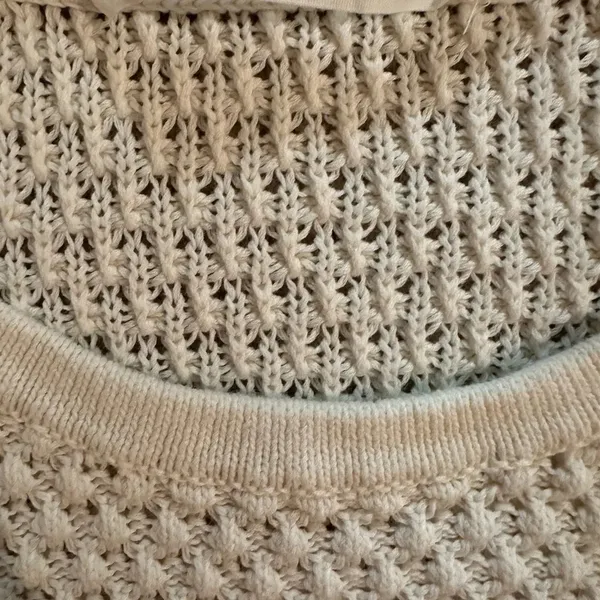 Athleta Seychelles sweater cream‎ xxs - Image 8