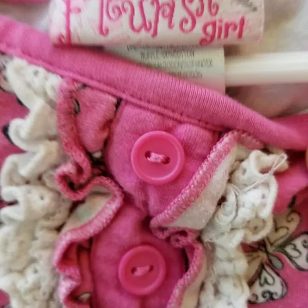 5/$20! 2T Butterfly lace and bow dress Fleurish - Image 3
