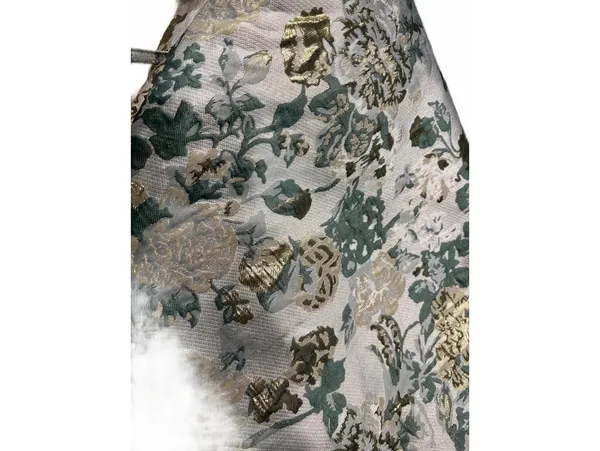 B Darlin Size 11/12 Metallic Floral Jacquard High‎ Low Formal Prom Dress - Image 5