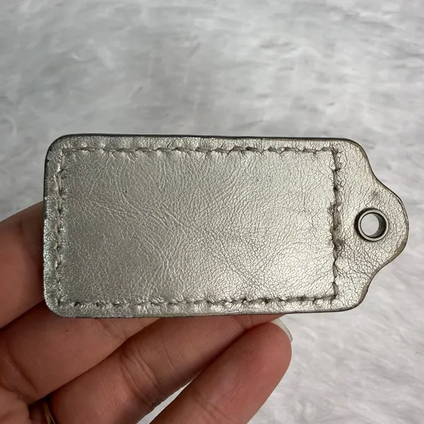 2" COACH Fob Bag Charm Hang tag Hangtag - Image 2