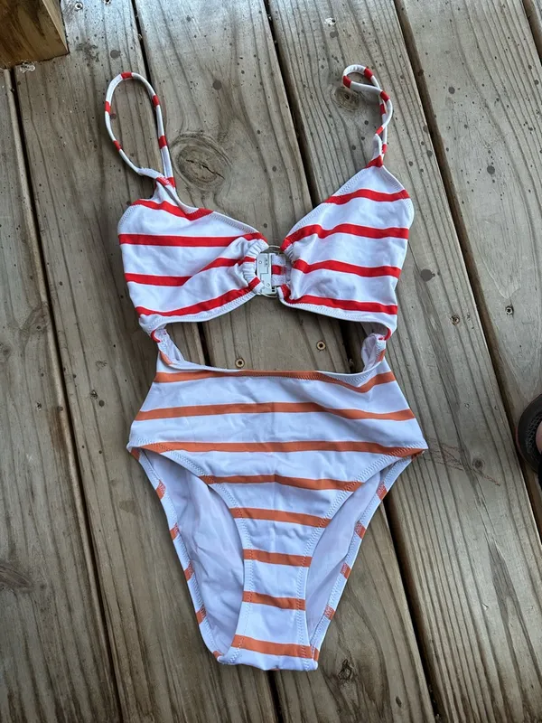 Solid and Striped Esme cutout one piece swimsuit - Image 2