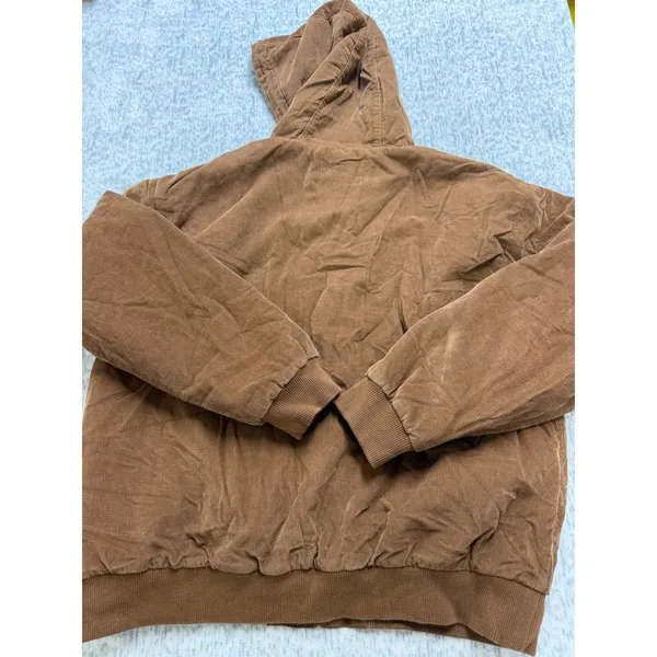 Alpine Design Womens‎ Corduroy Quilted FZ Hood Jacket Roasted Coffee ADW24701 M - Image 6
