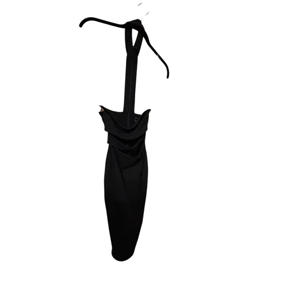 Revolve Nookie Black Frankie Cut Out Bodycon Midi Cocktail Dress Size XS - Image 2